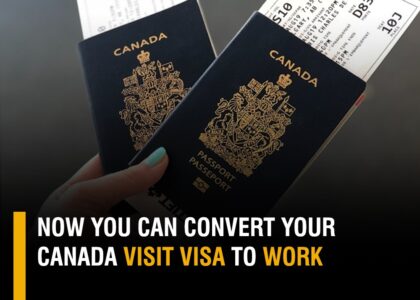 Convert Canada Visit Visa to Work visa