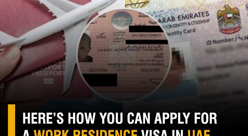 UAE Work residences visa from visacraft