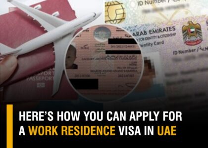 UAE Work residences visa from visacraft